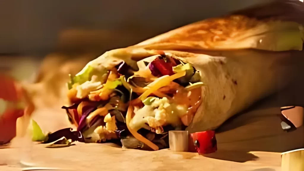 Taco Bell Menu 228 Cantina Chicken Burrito Meal Menu
