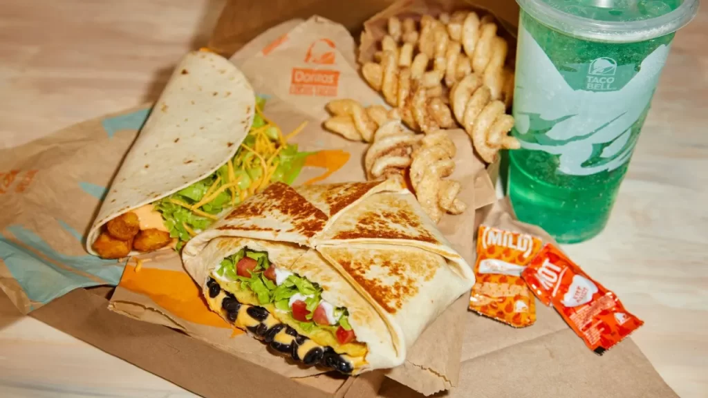 Taco Bell Menu 233 Taco Bell USA Menu Veggie Craving Box Menu